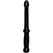 Doc Johnson Anal Probe Push Fleksibilna PVC šipka Crna 18 cm