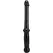 Doc Johnson Anal Probe Push Fleksibilna PVC šipka Crna 18 cm
