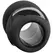Doc Johnson The Stretch Medium Open-Tunnel Silicone Plug Black 3.5in