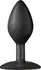 Doc Johnson The Minis Spade Model Medium Silicone Plug Black