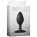 Doc Johnson The Minis Spade Model Medium Silicone Plug Black