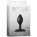 Doc Johnson The Minis Spade Small Silicone Plug Black 3