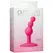 Doc Johnson The Minis Bubble Silicone Plug Medium - Black, 3.5