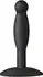 Doc Johnson The Minis Smooth Plug Medium Platinum Silicone Black