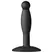 Doc Johnson The Minis Silicone Plug Small Black - Compact Anatomical Model