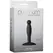 Doc Johnson The Minis Silicone Plug Small Black - Compact Anatomical Model