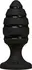 Doc Johnson The Blast Intimate Plug Platinum Silicone Black 11.4 cm