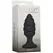 Doc Johnson The Blast Intimate Plug Platinum Silicone Black 11.4 cm