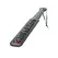 Ouch! HATSEFLATS Rectangular Paddle with Engraved Text, Black
