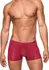 Male Power Seamless Sleek Mini Short L Red Wine - Low-Rise Comfort Fit
