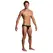 Male Power Euro Mesh Ultra Low-Rise Pouch Bikini S Black