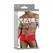Male Power Nylon Spandeks Rastegljivi Mini Sorts sa Prednjim Rajfesluom L/XL Crveni