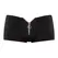 Male Power Nylon Spandex Mini Shorts S/M Black with Front Zipper