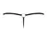 Male Power Nylon Spandex G-String Black with Front O-Ring, One Size