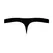 Male Power Nylon Spandex Zipper Thong S/M Black Comfort Fit Pouch