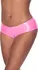 Magic Silk Exposed Low Rise Split Crotch Boy Short S/M Pink