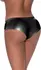 Magic Silk Exposed Low Rise Boy Short S/M Black - Split Crotch Design