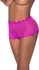 Magic Silk Exposed Lace Boyshort L/XL Raspberry - Split Design