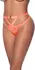 Magic Silk Izlozeni Cheeky Panty L/XL Narandzasta Mreza sa Zlatnim Akcentom