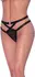 Magic Silk Izlozeni Mrezasti Panty L/XL Crni sa Zlatnim Prstenom