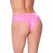 Magic Silk Exposed Low Rise Boy Short L/XL Pink Microfiber