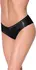Magic Silk Exposed Low Rise Boy Short L/XL Black - Comfortable Fit