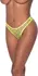 Magic Silk Izlozeni Visoki Struk Micro Tanga L/XL Lime Zvezdani Detalj