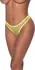 Magic Silk Izlozeni Visoki Struk Micro Tanga L/XL Lime Zvezdani Detalj