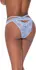 Magic Silk Exposed Cheeky Panty L/XL Perivinkl Čipkani Unakrsni Dizajn