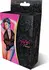 Magic Silk Deep Look Halter Teddy 2X Black - Elegant Plunge Bodysuit