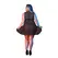 Magic Silk Babydoll 2X Black - Lace Mesh Set with Open Back