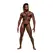 Male Power Sagittarius Adjustable Imitation Leather Harness Black One Size