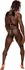 Male Power Sagittarius Adjustable Imitation Leather Harness Black One Size
