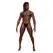 Male Power Libra Podesivi Pojas od Imitacije Kože Crni One Size