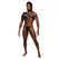Male Power Aquarius Adjustable Harness Imitation Leather Black One Size