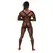 Male Power Aquarius Adjustable Harness Imitation Leather Black One Size