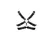 Male Power Gemini Adjustable Imitation Leather Harness Black One Size
