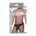 Male Power Hose Thong L/XL Black - Low Rise Waistband Design