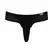 Male Power Hose Thong L/XL Black - Low Rise Waistband Design