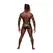 Male Power Magnificence Micro V Thong L/XL Žad - Dekorativni Detalji