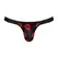Male Power Microstring L/XL Intimate Thong Black Comfort Fit