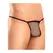 Male Power Stretch Net Comfort Posing Strap One Size Black