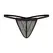 Male Power Stretch Net Comfort Posing Strap One Size Black