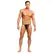 Male Power Satin Spandex Comfort Strap Black One Size