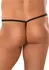 Male Power Satin Spandex Comfort Strap Black One Size