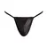 Male Power Satin Spandex Comfort Strap Black One Size