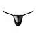 Male Power Liquid Onyx Posing Strap Black One Size Comfort Fit