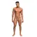 Male Power Bong Thong S/M Rainbow Low Rise Comfort Waistband