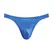 Male Power Satin Spandex Comfort Thong S/M Royal Blue