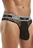 Male Power Lo Rise Thong L/XL Crna - Udoban Dizajn Pojasa